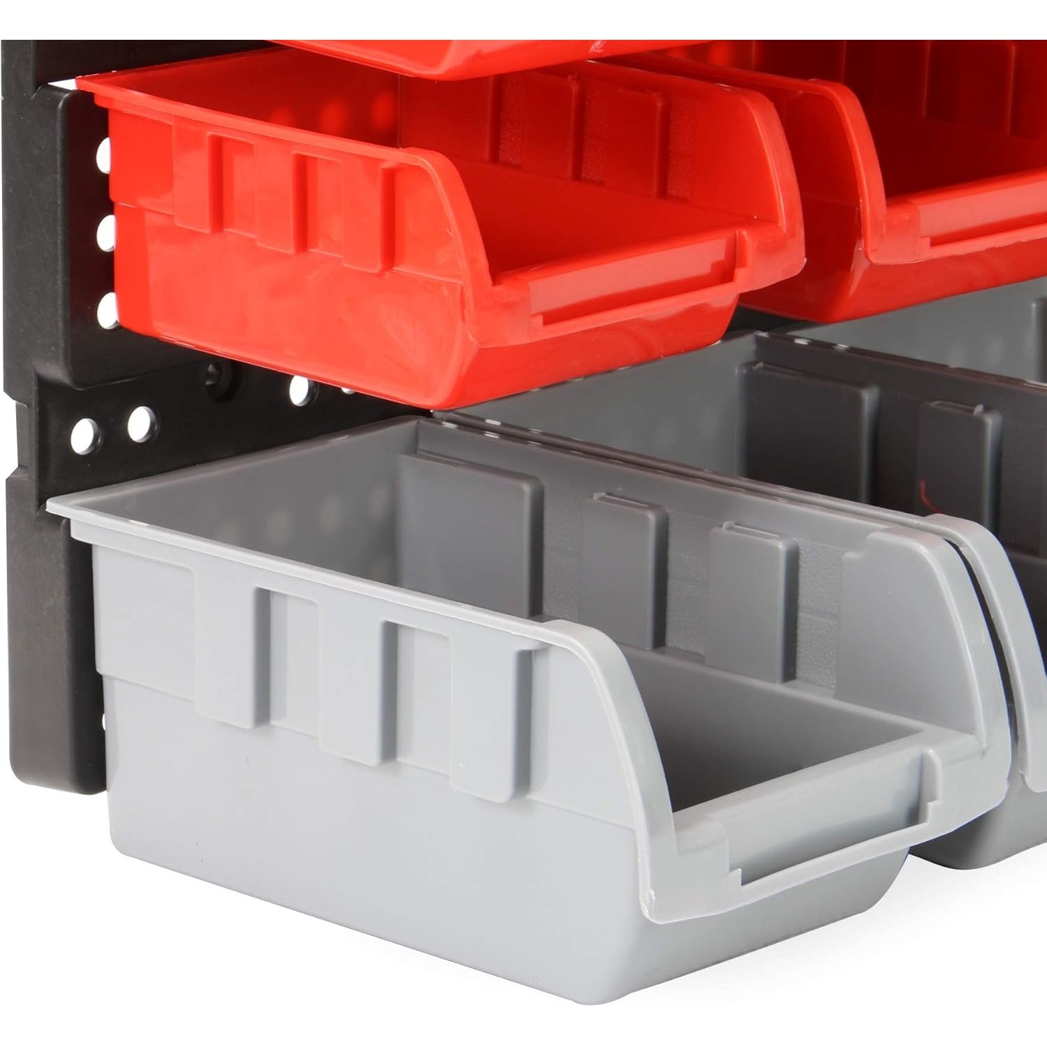 30 Piece Wall Mounted Storage Bins with Backboards, image 2